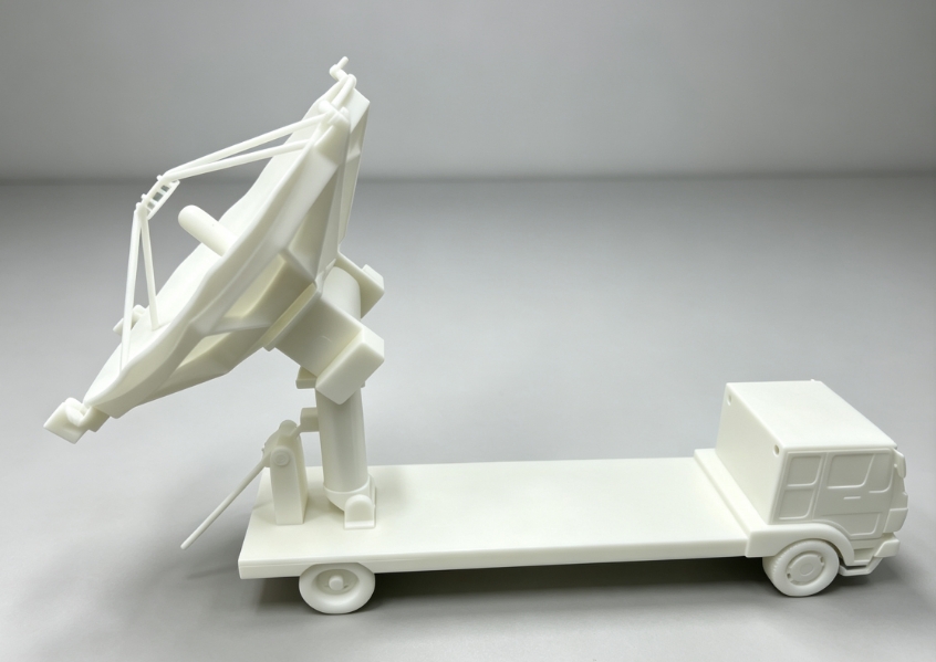 宁波3D打印车载卫星设备等比例实体模型，高精度完整复刻各部件结构细节